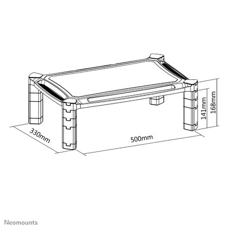 NewStar NSMONITOR20 Notebook állvány 4. kép