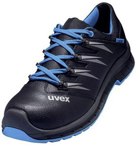 uvex 2 trend 6934245 ESD Biztonsági félcipő S3 Cipőméret (EU): 45 Kék-fekete 1 pár
