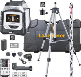 Laserliner Duraplane 360 Set 175cm Vonallézer Önszintező