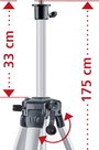 Laserliner Duraplane 360 Set 175cm Vonallézer Önszintező 9. bélyegkép