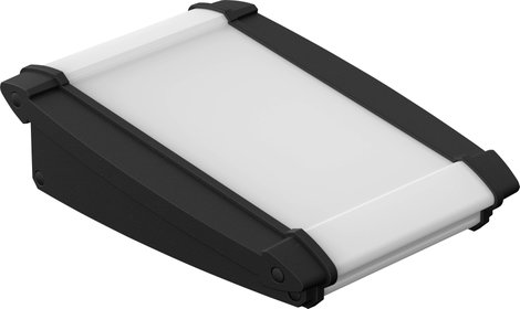 Bopla ATPH 1850-0100 ALU-TOPLINE_SET Pultos műszerdobozok 82 x 200 x 32 Alumínium, ABS Natúr, Fekete
