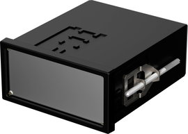 Bopla NGS 9410 UNINORM-EINSCHUBGEH. Kapcsolótábla beépíthető ház 96 x 48 x 109.5 Fekete (RAL 9005) 1