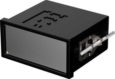 Bopla NGS 9408 UNINORM-EINSCHUBGEH. Kapcsolótábla beépíthető ház 96 x 48 x 85 Fekete (RAL 9005) 1 db