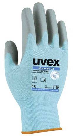uvex phynomic 6008006 Polimer Vágás ellen védő kesztyű Méret (kesztyű): 6 1 pár