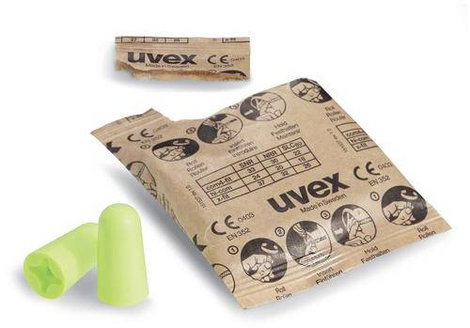 uvex 2112087 x-fit Hallásvédő füldugó 37 dB eldobható EN 352-2 100 pár 3. kép