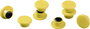 Durable Mágnes 475104 (Ø) 15 mm Kerek Sárga 1 készlet 475104 bélyegkép