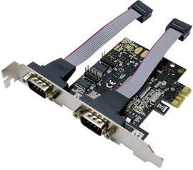 LogiLink PC0031 Soros dugaszkártya Soros (9 pólusú) PCIe