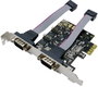 LogiLink PC0031 Soros dugaszkártya Soros (9 pólusú) PCIe bélyegkép