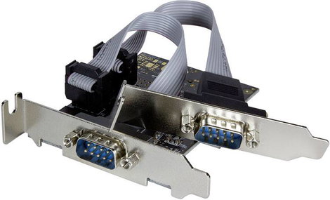 LogiLink PC0031 Soros dugaszkártya Soros (9 pólusú) PCIe 2. kép