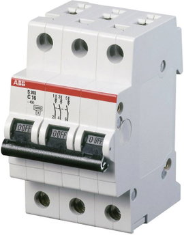 ABB 2CDS253001R0324 S203-C32 Vezeték védőkapcsoló 3 pólusú 32 A