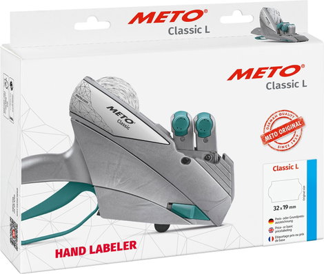 METO Árazógép Classic L Nyomtatott sorok száma: 2 Szürke 6. kép