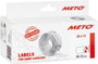 METO Ár etikett 9506163 Véglegesen tapadó Etikett szélesség: 26 mm Etikett magasság: 12 mm Fehér 1 d 2. bélyegkép