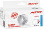 METO Ár etikett 30007361 Véglegesen tapadó Etikett szélesség: 32 mm Etikett magasság: 19 mm Piros 50 2. bélyegkép