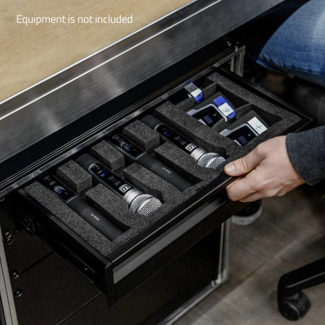 Adam Hall 874E04A Rack fiók 4 ME 3. kép