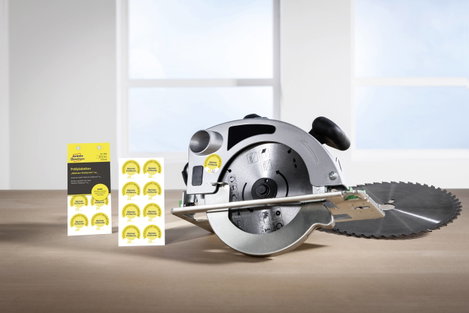 Avery-Zweckform 7905 Ellenőrző plakett 20XX Sárga (Ø) 30 mm 30 mm 80 db 4. kép