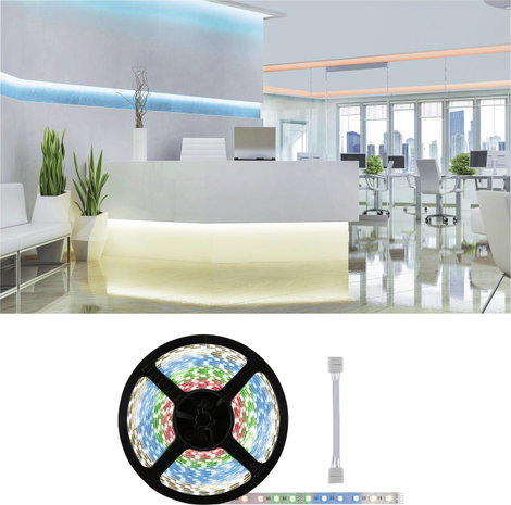 Paulmann MaxLED 500 71044 LED csík bővítés Dugóval 24 V 10 m RGBW 10 m