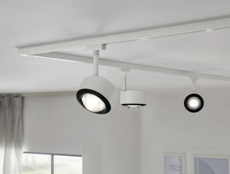 Paulmann URail Nagyfeszültségű sínrendszer lámpa URail 8 W LED Fehér, Fekete 6. kép