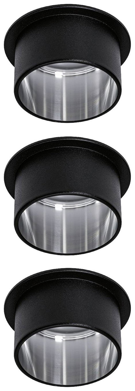 Paulmann 93383 Gil LED-es beépíthető lámpa LED 19.5 W Fekete, Vas 2. kép