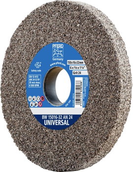 PFERD 39008418 BW 15016-32 AN 24 UNIVERSAL Csiszolókorong Ø 150 mm Furat átmérő 32 mm 1 db
