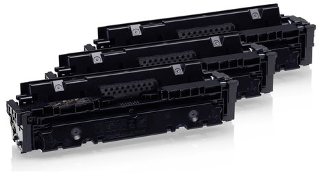 KMP H-T242XCMY Toner Kombinált csomag helyettesíti HP HP 410X (CF411X, CF413X, CF412X) Cián, bíbor,  3. kép