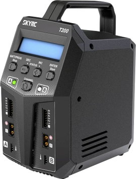 SKYRC SkyRC Modell töltő 12.0 A Ólom, LiFePO, LiHV, Lítiumion, LiPolimer, NiCd, NiMH Kisütés funkció