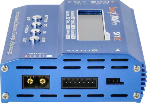 SKYRC B6DC V2 Modell töltő 6 A Ólom, LiFePO, LiHV, Lítiumion, LiPolimer, NiCd, NiMH Időzített kikapc 4. kép
