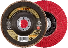 Rhodius 211313 JUMBO SPEED PACK Felületcsiszoló korong Ø 125 mm Furat átmérő 22.23 mm 5 db