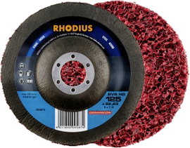 Rhodius 211317 RHODIUS SVS HD tisztító gyapjú 125 x 22,23 mm-es acél forgatással Ø 125 mm 3 db