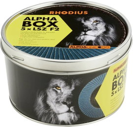 Rhodius 209317 LSZ F2 BOX Felületcsiszoló korong Ø 125 mm Furat átmérő 22.23 mm 5 db