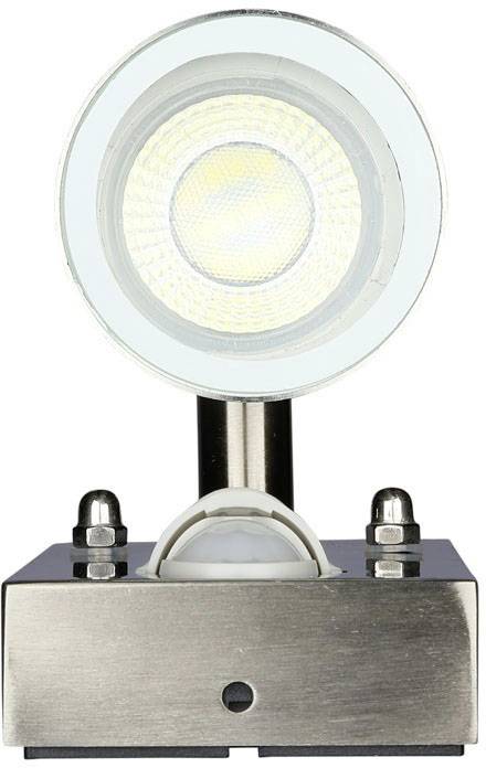 V-TAC VT-7622PIR 7503 LED-es kültéri fali lámpa LED GU10 Nemesacél 2. kép