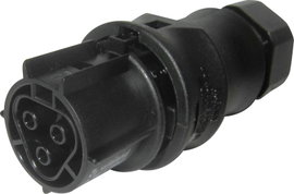 Wieland 99.449.6046.6 Hüvely alkatrész RST® CLASSIC Serie 230 V 3 pólusú