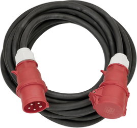 Brennenstuhl 1167320100 Áram Hosszabbítókábel 32 A Fekete 10.00 m H07RN-F 5G 6 mm²