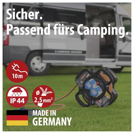 Brennenstuhl 1169730101 10.00 m Narancs CEE dugó, 16 A, 3 pólusú 2. kép