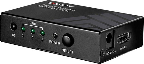 LINDY 3 Port HDMI 18G 3 port HDMI switch 3840 x 2160 pixel 5. kép