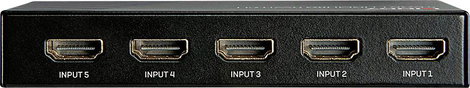 LINDY 5 Port HDMI 18G Switch 5 port HDMI switch Távirányítóval 3840 x 2160 pixel 2. kép