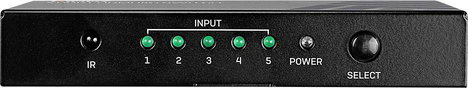 LINDY 5 Port HDMI 18G Switch 5 port HDMI switch Távirányítóval 3840 x 2160 pixel 4. kép