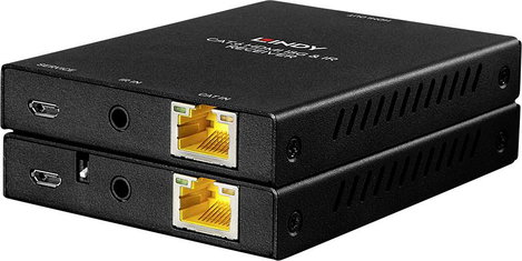 LINDY HDMI 18G & IR Extender HDMI™ HDMI extender RJ45 hálózati kábelen keresztül 50 m 4. kép