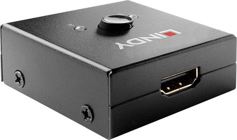 LINDY 2 Port HDMI 18G Bidirektionaler Switch 2 port HDMI switch 3840 x 2160 pixel 3. kép