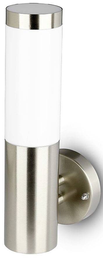 V-TAC VT-833 8624 LED-es kültéri fali lámpa E27 Nemesacél