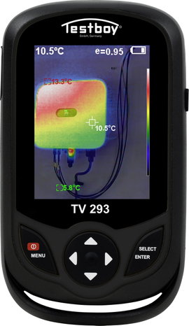 Testboy TV 293 Hőkamera -200 - +300 °C