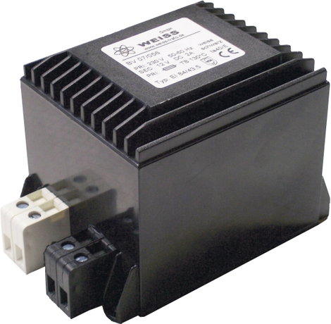 Weiss Elektrotechnik 07/061 Kompakt tápegység transzformátor 1 x 230 V 1 x 24 V/DC 60 W 2.50 A