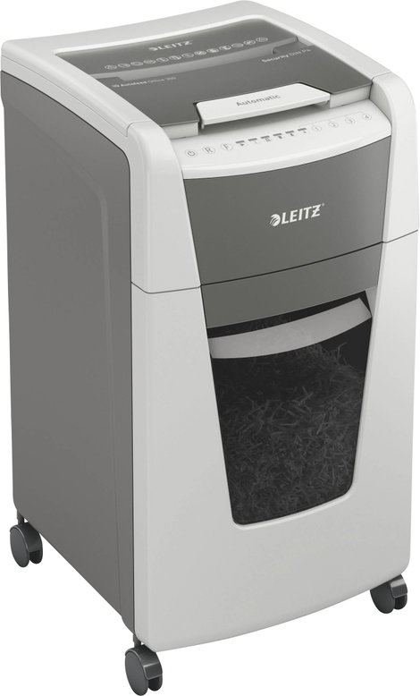 Leitz IQ Autofeed Office 300 Iratmegsemmisítő 300 lap Részecskevágás P-4 60 l Szintén megsemmisíti G