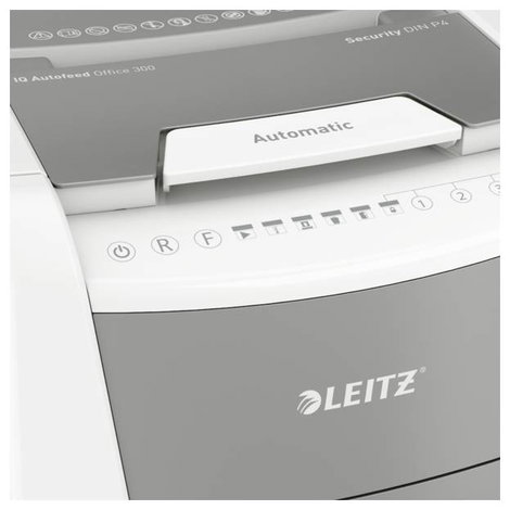 Leitz IQ Autofeed Office 300 Iratmegsemmisítő 300 lap Részecskevágás P-4 60 l Szintén megsemmisíti G 2. kép