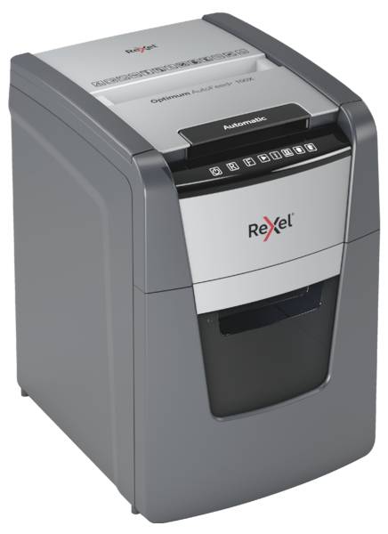 Rexel Optimum AutoFeed+ 100X Iratmegsemmisítő 100 lap Részecskevágás 4 x 28 mm P-4 34 l Szintén megs