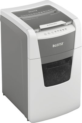 Leitz IQ Autofeed Office 150 Iratmegsemmisítő 150 lap mikrovágás 2 x 15 mm P-5 44 l Szintén megsemmi