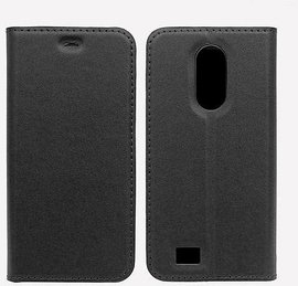 Emporia Book Cover Leder Case Emporia SMART.5 Fekete Mobiltelefon flip tok