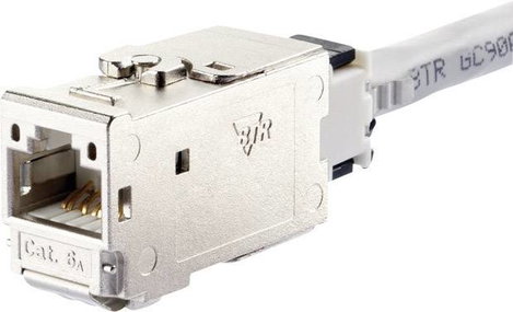 Metz Connect 130B11-E RJ45 beépíthető modul E-Dat CAT 6A 2. kép