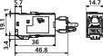Metz Connect 130B11-E RJ45 beépíthető modul E-Dat CAT 6A 4. kép