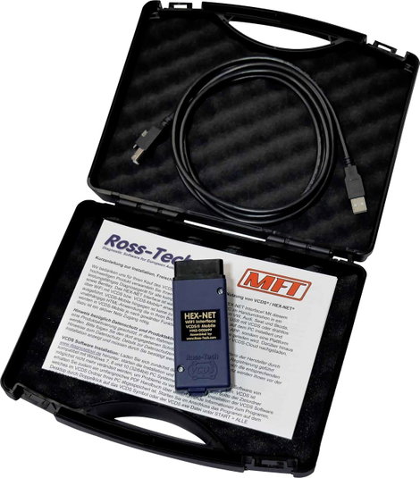 VCDS VCDS® HEX-NET® WiFi Hobby OBD II diagnosztikai eszköz 80310 Alkalmas (autómárka): Audi, Volkswa 2. kép