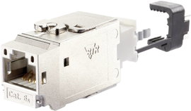 Metz Connect 130B21-E RJ45 beépíthető modul Keystone CAT 6A